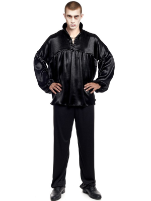 Camisa Negra - Complementos para Disfraces - Chaquetas y Camisetas