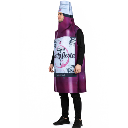 Disfraz De Botella De Vino - Disfraces Originales - Disfraces Divertidos para Hombre
