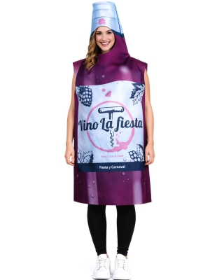 Disfraz De Botella De Vino Mujer - Disfraces Originales