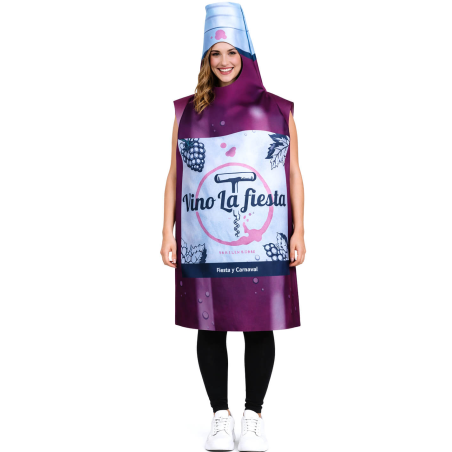 Disfraz De Botella De Vino Mujer - Disfraces Originales - Disfraces Divertidos para Mujer