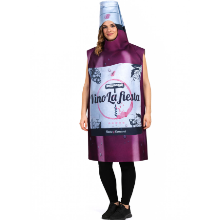 Disfraz De Botella De Vino Mujer - Disfraces Originales - Disfraces Divertidos para Mujer
