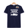 Camiseta Despedida Salvaje Azul - Camisetas Despedidas Soltero - Camisetas y Delantales para Despedidas
