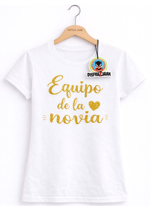 copy of copy of Camiseta Equipo Novia Rosa - Camisetas Despedida Soltera
