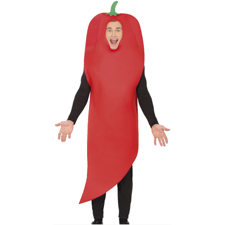 Disfraz De Pimiento Picante Chili - Disfraces de Frutas y Verduras