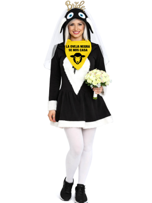 Disfraz De Oveja Negra Novia Mujer - Disfraces Despedidas de Soltera - Disfraces despedida Soltera - Los mas vendidos