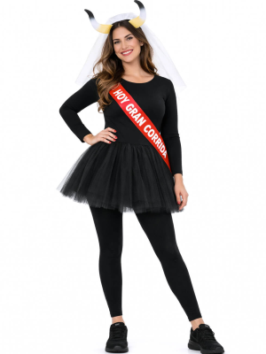 Disfraz De Novia Toro mujer- Disfraces Despedidas De Soltera - Disfraces despedida Soltera - Los mas vendidos