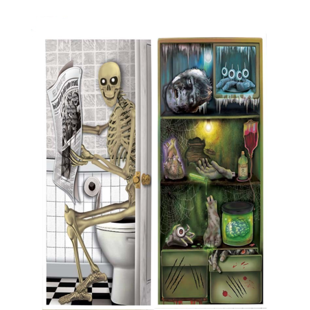 Poster de Puertas Terror - Cuadros, Siluetas y Posters