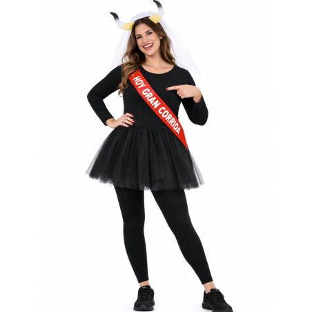 Disfraz De Novia Toro mujer- Disfraces Despedidas De Soltera - Disfraces despedida Soltera - Los mas vendidos
