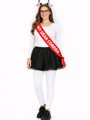 Disfraz De Novia Vaca mujer- Disfraces Despedidas De Soltera - Disfraces despedida Soltera - Los mas vendidos