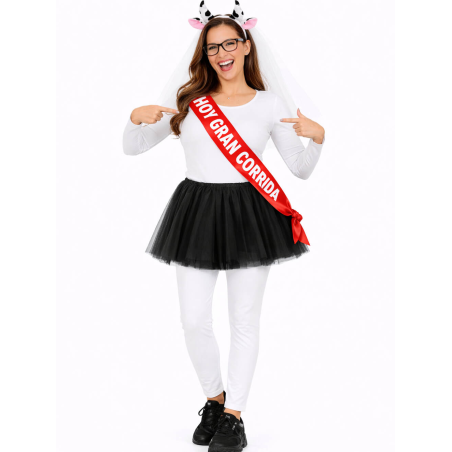 Disfraz De Novia Vaca mujer- Disfraces Despedidas De Soltera - Disfraces despedida Soltera - Los mas vendidos