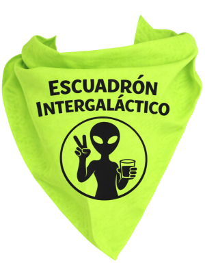 Pañuelo Para Despedidas Escuadron Intergalactico - Complementos Despedidas - Pañuelos y Corbatas para Despedidas