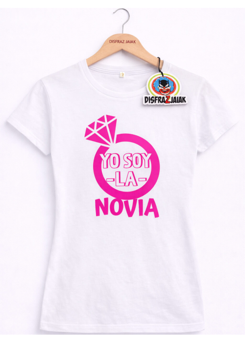 Camiseta Yo Soy La Novia Blanca - Camisetas Despedidas Soltera - Camisetas y Delantales para Despedidas
