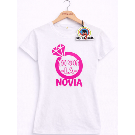 Camiseta Yo Soy La Novia Blanca - Camisetas Despedidas Soltera - Camisetas y Delantales para Despedidas