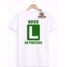 Camiseta Novio En Practicas Blanca - Camisetas Despedidas Soltero - Camisetas y Delantales para Despedidas