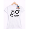 Camiseta Novia Presa Blanca - Camisetas Despedidas Soltera - Camisetas y Delantales para Despedidas