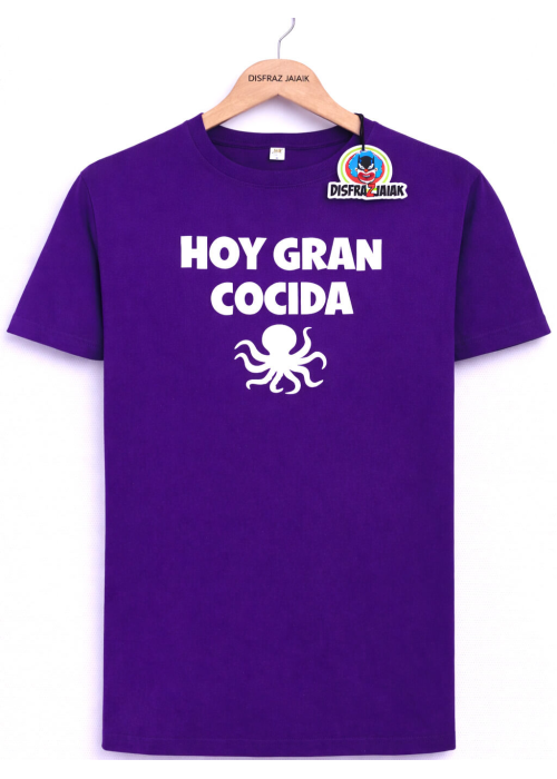 Camiseta Hoy Gran Cocida Unisex - Camisetas Despedidas Soltero - Camisetas y Delantales para Despedidas