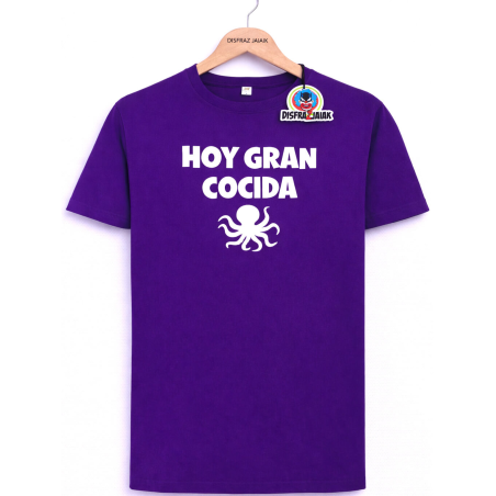 Camiseta Hoy Gran Cocida Unisex - Camisetas Despedidas Soltero - Camisetas y Delantales para Despedidas