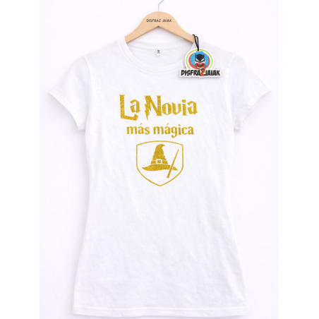Camiseta La Novia Mas Magica  - Camisetas Despedidas Soltera - Harry Potter