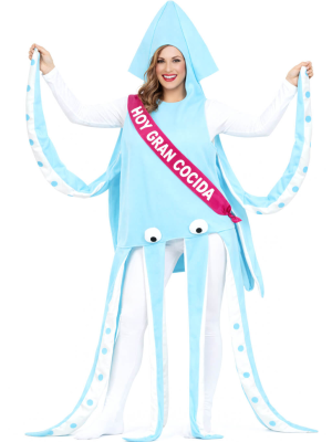 Disfraz De Calamar Cocido Mujer - Despedidas De Soltera - Disfraces despedida Soltera - Los mas vendidos