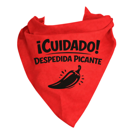 Pañuelo Para Despedidas Despedida Picante - Complementos Despedidas - Pañuelos y Corbatas para Despedidas
