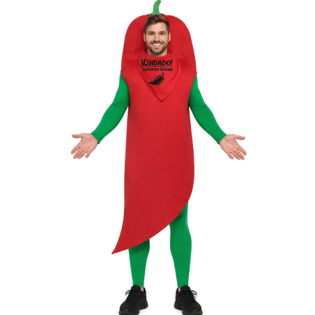 Disfraz de Pimiento Despedida Picante Hombre - Disfraces Despedida de Soltero