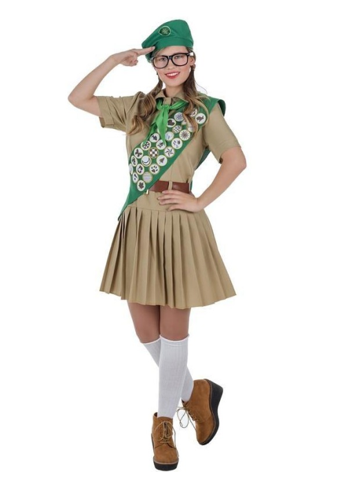 Disfraz De Boy Scout Mujer - Disfraces Divertidos