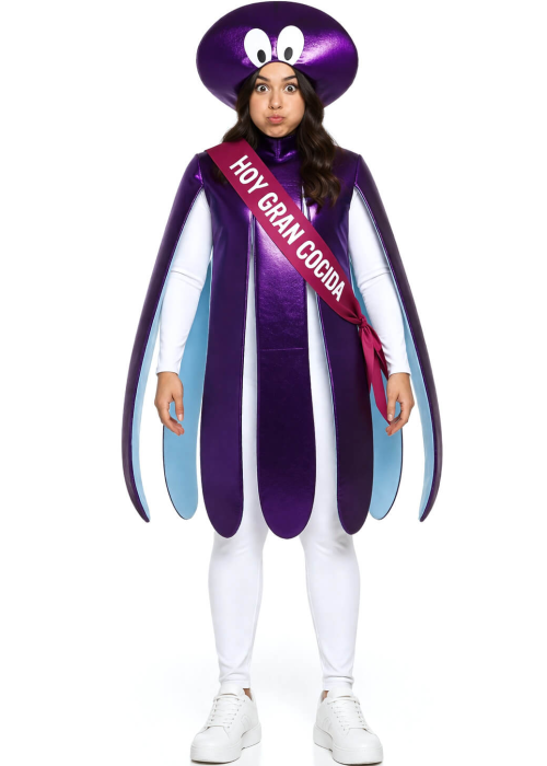 Disfraz De Pulpo Cocido Mujer  - Disfraces Despedidas De Soltera - Disfraces despedida Soltera - Los mas vendidos