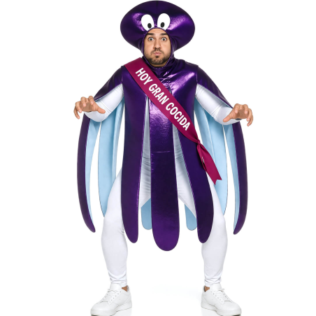 Disfraz De Pulpo Cocido Hombre  - Disfraces Despedidas De Soltero - Disfraces despedida Soltero - Los mas vendidos