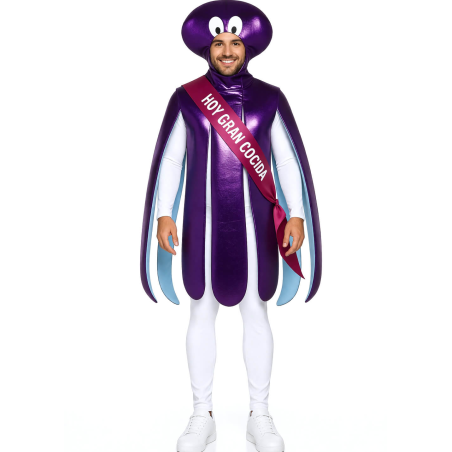 Disfraz De Pulpo Cocido Hombre  - Disfraces Despedidas De Soltero - Disfraces despedida Soltero - Los mas vendidos