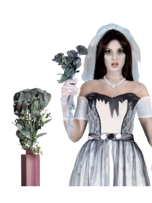 Buy Bouquet of Roses Black for only 7.50€ – costume Shop online