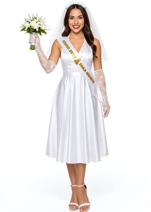 Disfraz De Novia Camuflaje