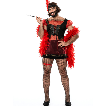 Disfraz De Cabaretera Hombre - Disfraces Despedida Soltero