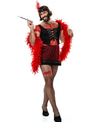 Disfraz De Cabaretera Hombre - Disfraces Despedida Soltero