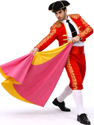 Disfraz De Torero Rojo Hombre - Disfraces de Toreros - Disfraces de Cordobeses para Hombre
