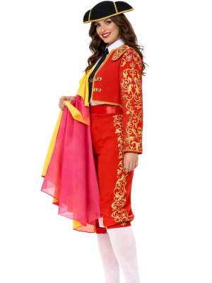 Disfraz De Torera Roja Mujer - Disfraces de Toreros - Disfraces de Sevillanas Y Toreros Adultos