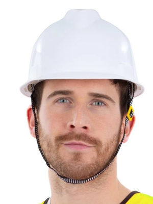 Casco Obrero Duro Blanco - Complementos de Oficios