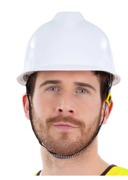 Casco Obrero Duro Blanco - Complementos de Oficios