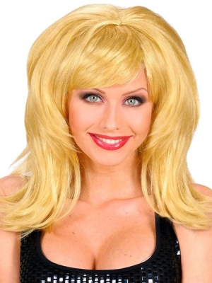 còpia de Peluca Melena Ondulada Larga Rubia Celebrity