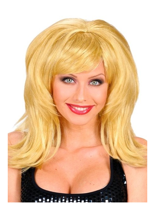 còpia de Peluca Melena Ondulada Larga Rubia Celebrity