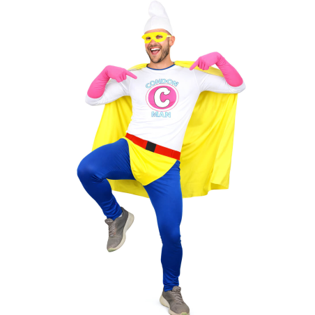 Disfraz De Condon Man - Disfraces Despedidas Soltero - Disfraces Despedida Soltero