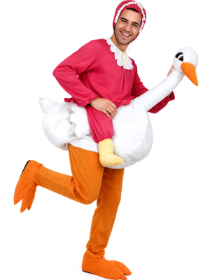 Disfraz De Cigüeña Con Bebe - Disfraces a Hombros - Disfraces A Hombros