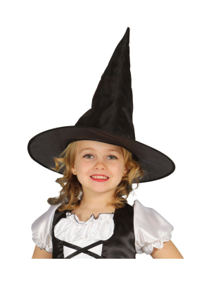 Sombrero Bruja Infantil - Complementos Halloween y Terror