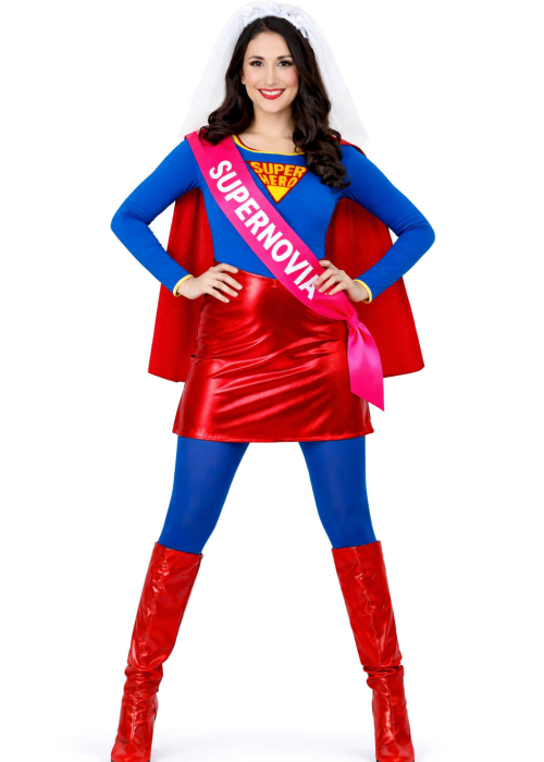 Disfraz De Super Novia Mujer - Disfraces Despedidas Soltera