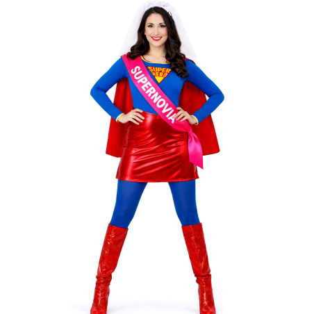 Disfraz De Super Novia Mujer - Disfraces Despedidas Soltera - Disfraces despedida Soltera - Los mas vendidos