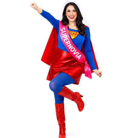 Disfraz De Super Novia Mujer - Disfraces Despedidas Soltera - Disfraces despedida Soltera - Los mas vendidos