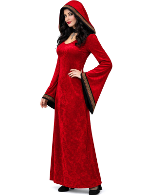 Disfraz De Hechicera Roja Mujer - Disfraces Medievales - Disfraces de Brujas y Hechiceros para Mujer