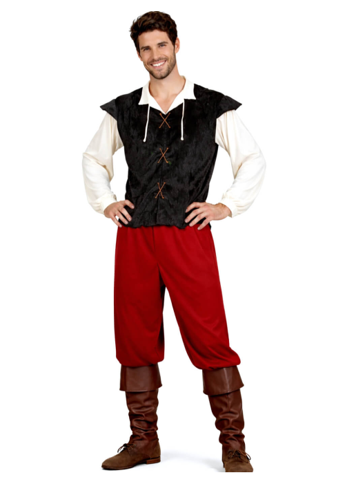 Disfraz De Mesonero Hombre - Disfraces Medievales - Disfraces Medievales para Hombre