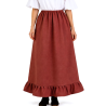 Falda Granate Medieval Mujer - Disfraces Medievales - Faldas y Pantalones