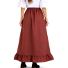 Falda Granate Medieval Mujer - Disfraces Medievales - Faldas y Pantalones