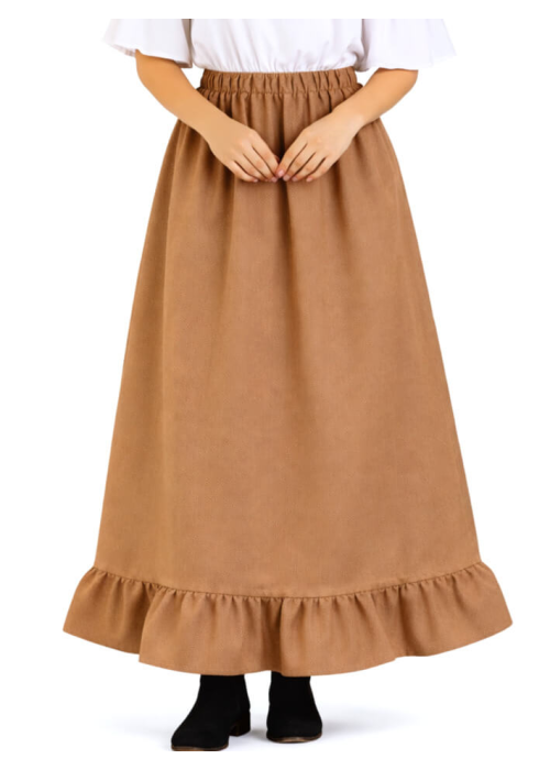 Falda Marron Medieval Mujer - Disfraces Medievales - Faldas y Pantalones